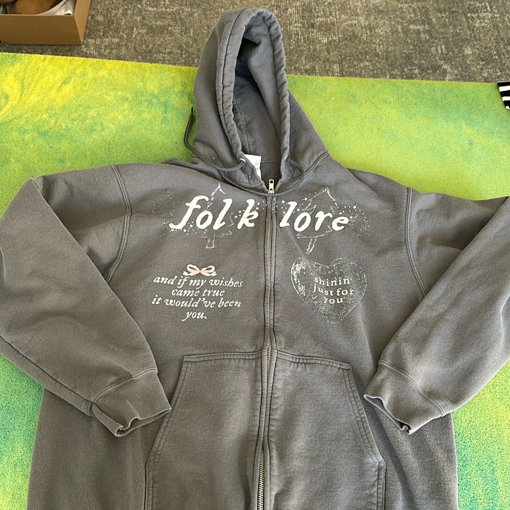 Taylor Swift Folklore Zip-Up